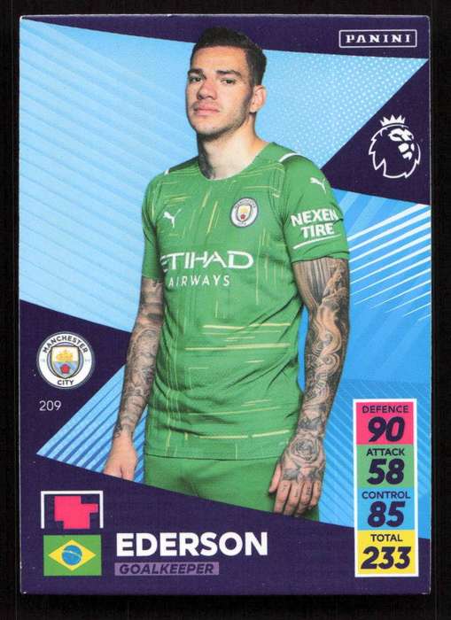 Panini Premier League 2021/22 / XL Adrenalyn - Manchester City - Ederson