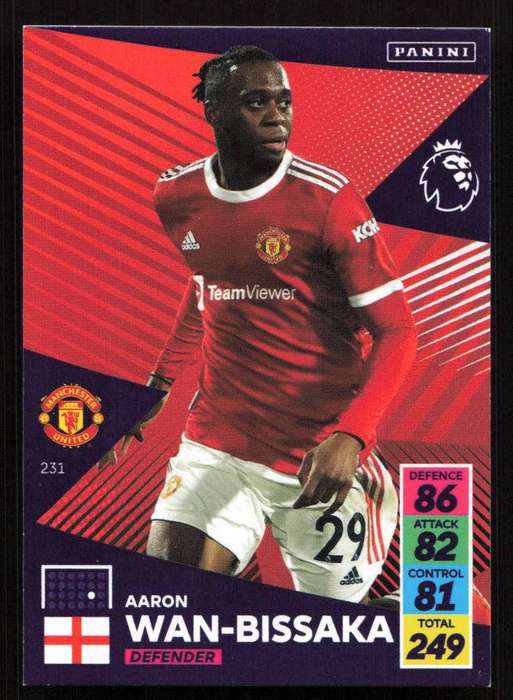 Panini Premier League 2021/22 / XL Adrenalyn - Manchester United - Aaron Wan-Bissaka