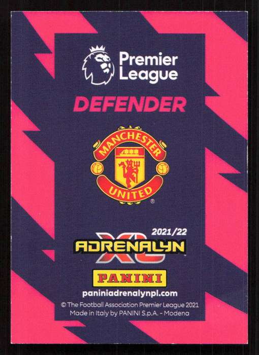 Panini Premier League 2021/22 / XL Adrenalyn - Manchester United - Aaron Wan-Bissaka