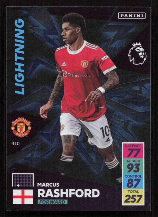 Panini Premier League 2021/22 / XL Adrenalyn - Manchester United - Marcus Rashford