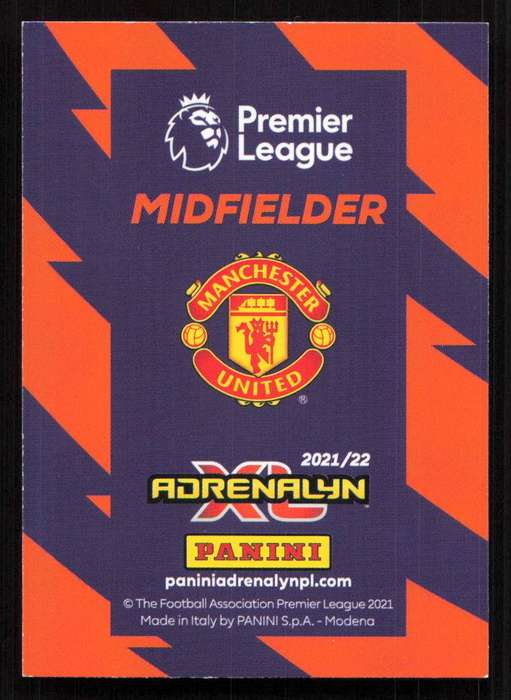 Panini Premier League 2021/22 / XL Adrenalyn - Manchester United - Scott McTominay