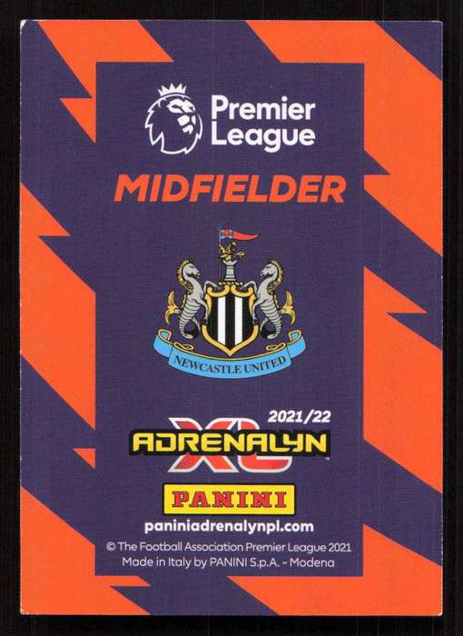 Panini Premier League 2021/22 / XL Adrenalyn - Newcastle United - Jacob Murphy