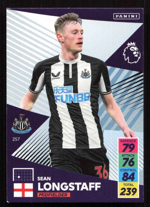 Panini Premier League 2021/22 / XL Adrenalyn - Newcastle United - Sean Longstaff