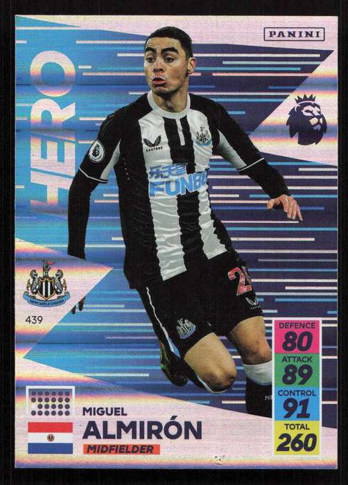 Panini Premier League 2021/22 / XL Adrenalyn - Newcastle United - Miguel Almiron