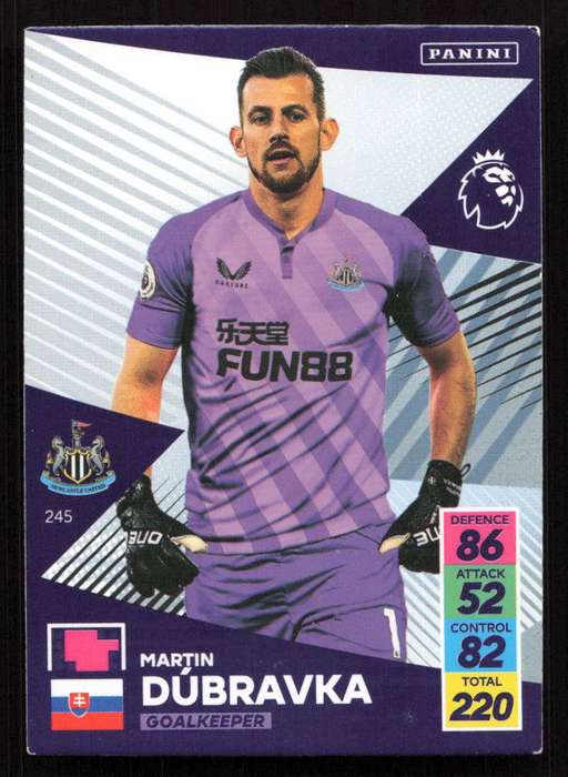 Panini Premier League 2021/22 / XL Adrenalyn - Newcastle United - Martin Dubravka