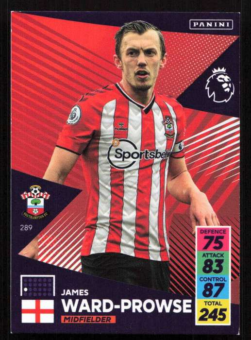 Panini Premier League 2021/22 / XL Adrenalyn - Southampton FC - James Ward-Prowse
