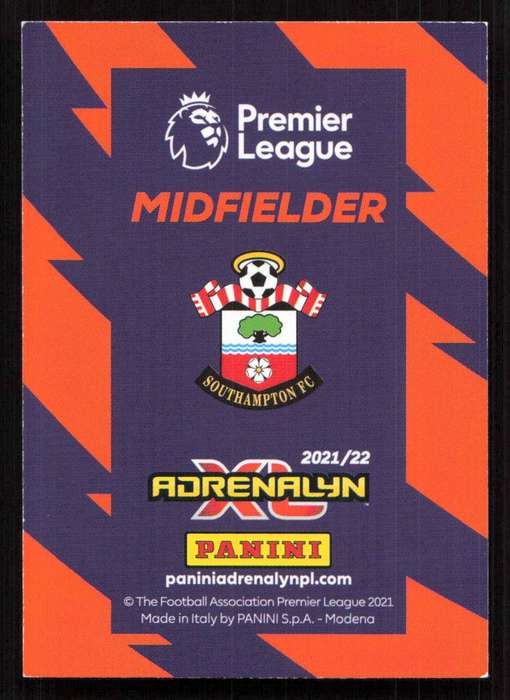 Panini Premier League 2021/22 / XL Adrenalyn - Southampton FC - James Ward-Prowse Ice