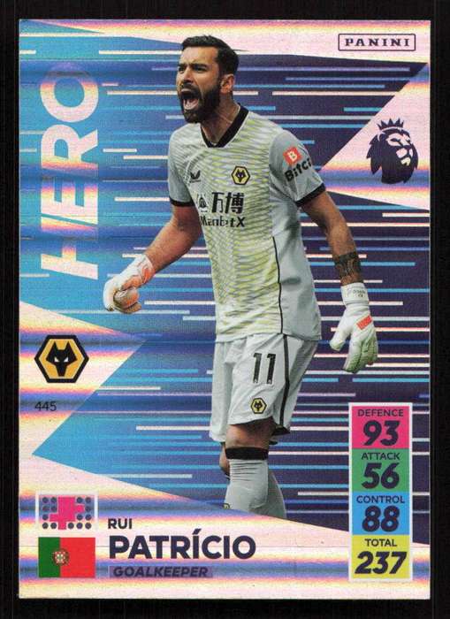 Panini Premier League 2021/22 / XL Adrenalyn - Wolverhampton Wanderers - Rui Patricio Hero
