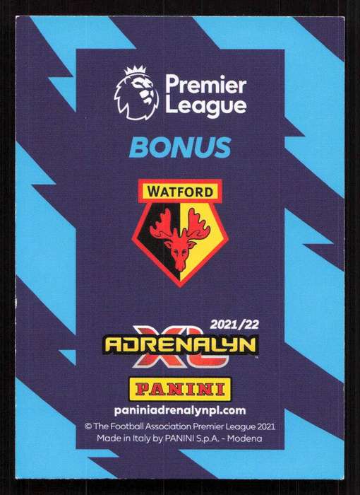Panini Premier League 2021/22 / XL Adrenalyn - Warford - Line-Up Bonus