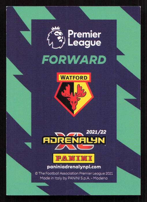 Panini Premier League 2021/22 / XL Adrenalyn - Warford - Line-Up Bonus