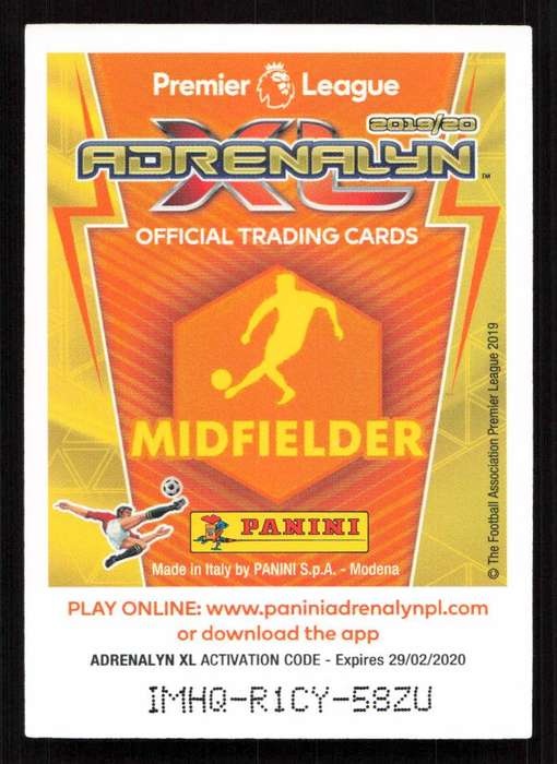 Panini Premier League 2019/20 / XL Adrenalyn - Leicester City - Jamie Vardy