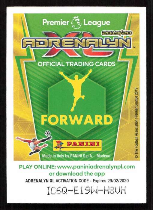 Panini Premier League 2019/20 / XL Adrenalyn - Norwich City - Teemu Pukki