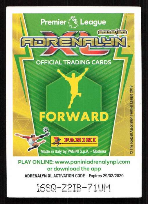 Panini Premier League 2019/20 / XL Adrenalyn - Tottenham Hotspur - Son heung-Min