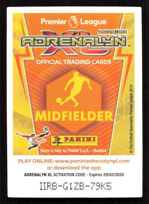 Panini Premier League 2019/20 / XL Adrenalyn - Tottenham Hotspur - Son heung-Min
