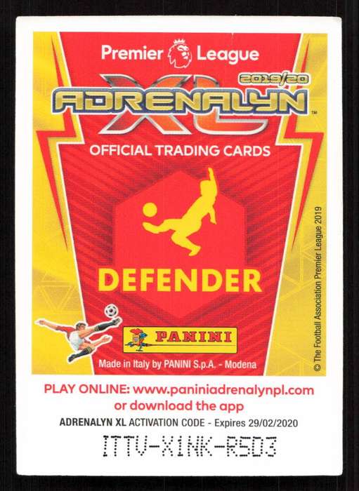 Panini Premier League 2019/20 / XL Adrenalyn - Manchester United - Aaron Wan-Bissaka