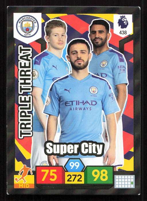 Panini Premier League 2019/20 / XL Adrenalyn - Manchester City - Triple Threat