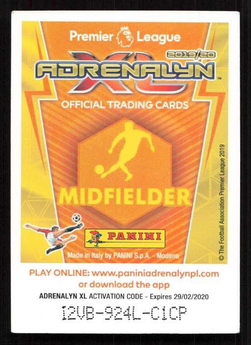 Panini Premier League 2019/20 / XL Adrenalyn - Manchester City - Triple Threat