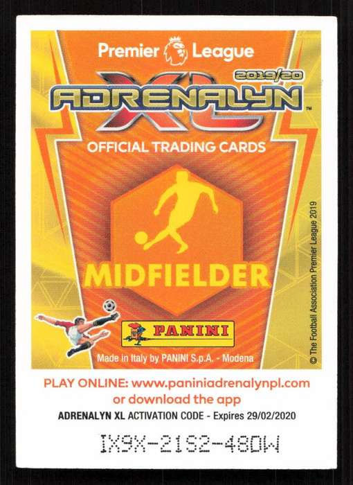 Panini Premier League 2019/20 / XL Adrenalyn - Manchester City - Triple Threat