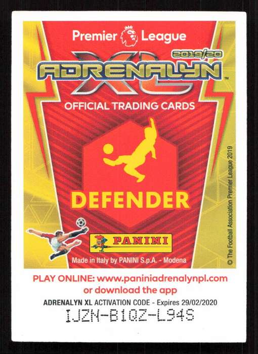 Panini Premier League 2019/20 / XL Adrenalyn - Sheffield United - Phil Jagielka