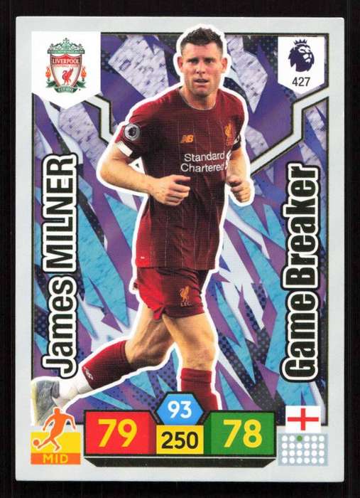 Panini Premier League 2019/20 / XL Adrenalyn - Liverpool - James Milner