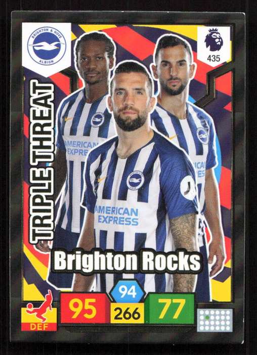 Panini Premier League 2019/20 / XL Adrenalyn - Brighton & Hove Albion - Triple Threat