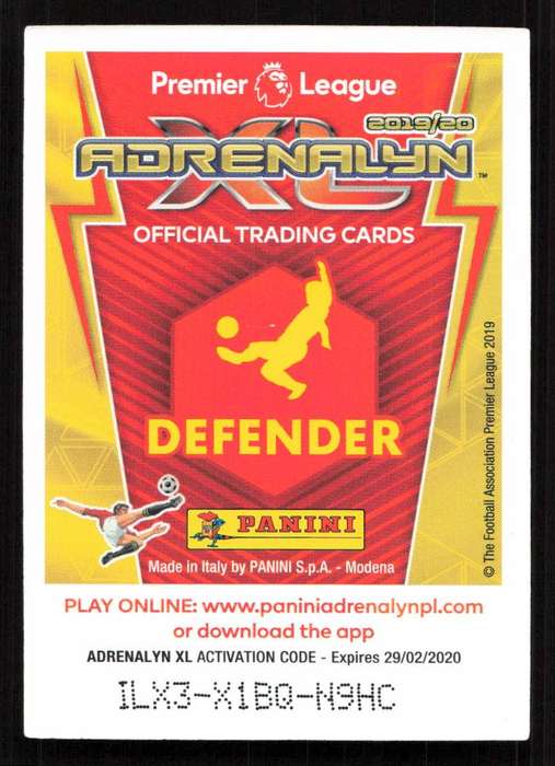 Panini Premier League 2019/20 / XL Adrenalyn - Crystal Palace - Milivojevic / Townsend