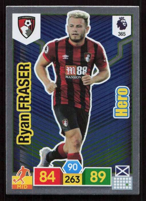 Panini Premier League 2019/20 / XL Adrenalyn - Bournemouth - Ryan Fraser
