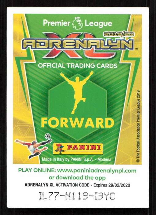 Panini Premier League 2019/20 / XL Adrenalyn - Southampton FC - Nathan Redmond