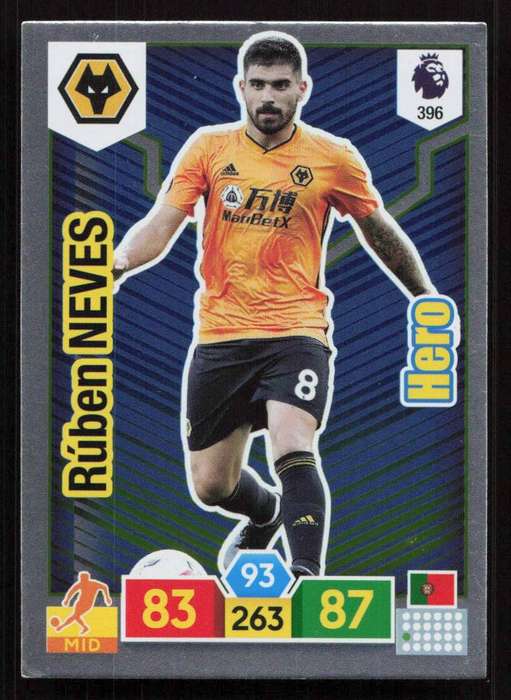 Panini Premier League 2019/20 / XL Adrenalyn - Wolverhampton Wanderers - Ruben Neves