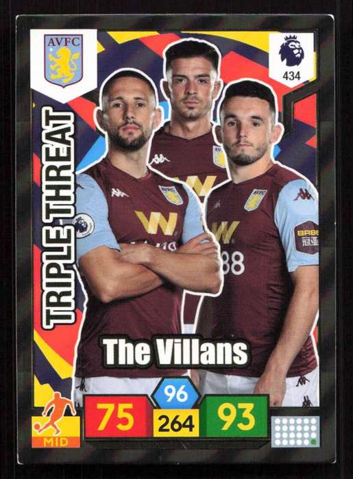 Panini Premier League 2019/20 / XL Adrenalyn - Aston Villa - Triple Threat