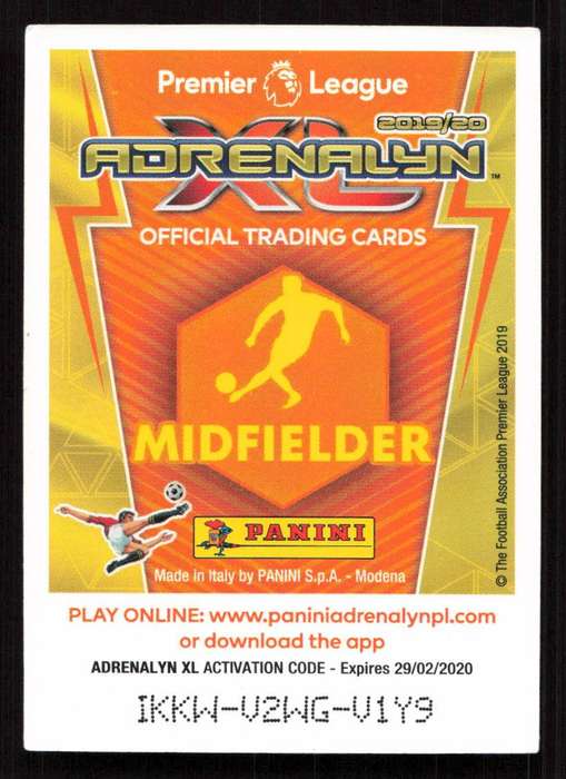 Panini Premier League 2019/20 / XL Adrenalyn - Aston Villa - Triple Threat