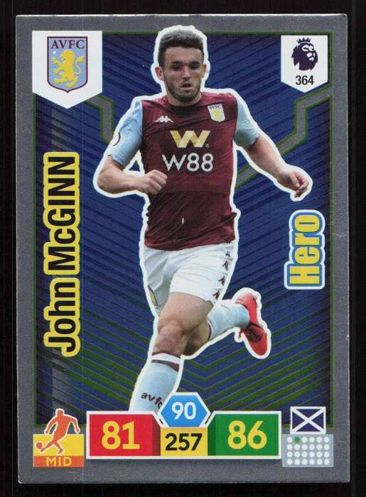 Panini Premier League 2019/20 / XL Adrenalyn - Aston Villa - Triple Threat