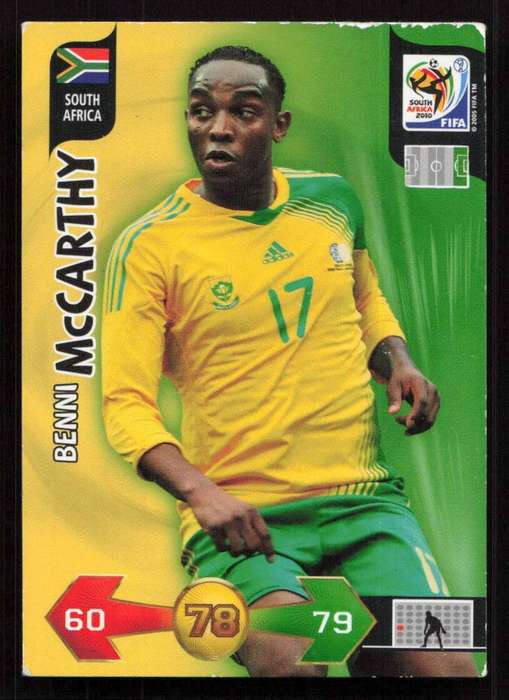 Panini FIFA World Cup 2010 / XL Adrenalyn - South Africa - Benni McCarthy
