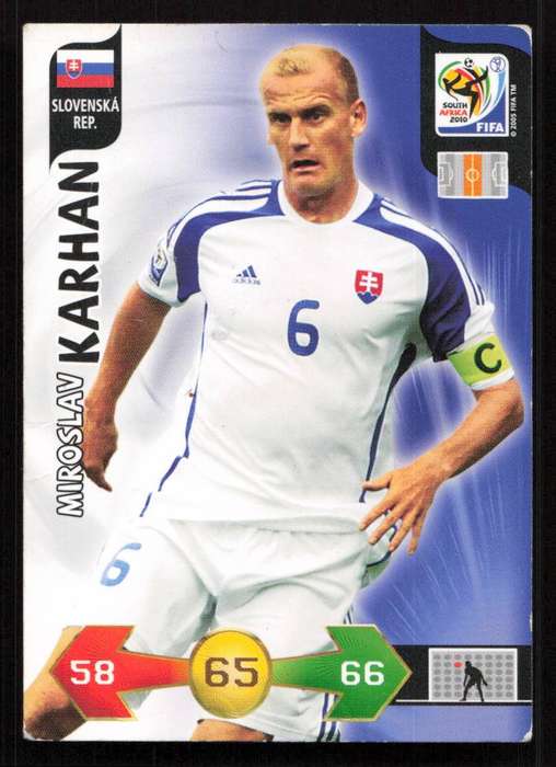 Panini FIFA World Cup 2010 / XL Adrenalyn - Slovenska Rep. - Miroslav Karhan