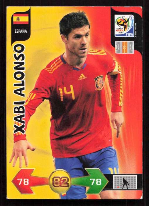 Panini FIFA World Cup 2010 / XL Adrenalyn - Espana - Xabi Alonso
