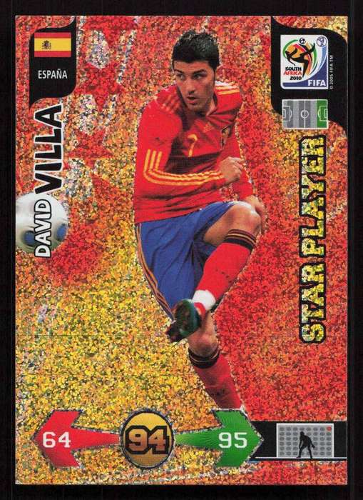 Panini FIFA World Cup 2010 / XL Adrenalyn - Espana - Andres Iniesta