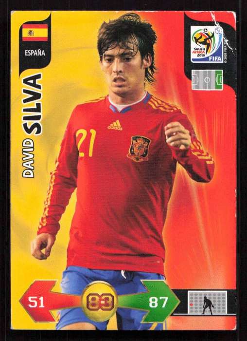 Panini FIFA World Cup 2010 / XL Adrenalyn - Espana - Andres Iniesta