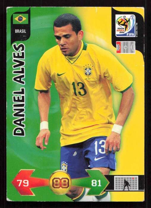 Panini FIFA World Cup 2010 / XL Adrenalyn - Brasil - Daniel Alves