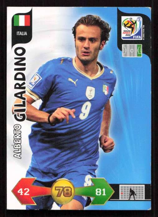 Panini FIFA World Cup 2010 / XL Adrenalyn - Italia - Alberto Gilardino