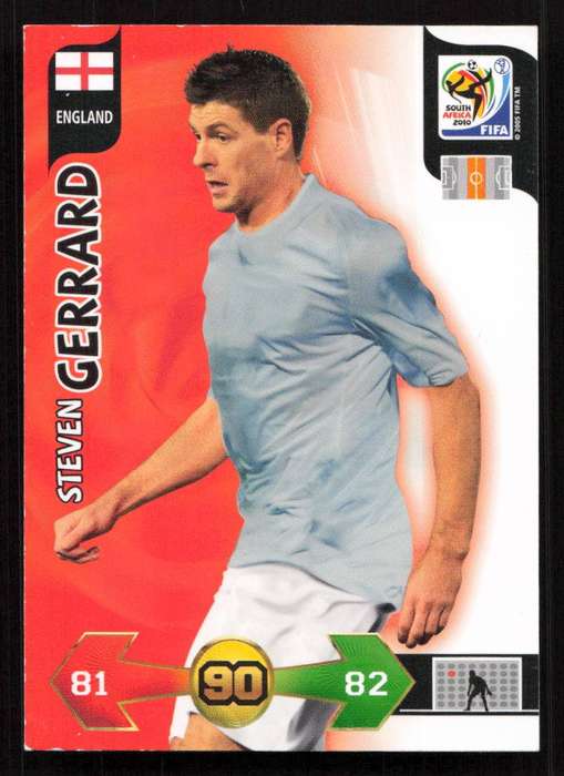 Panini FIFA World Cup 2010 / XL Adrenalyn - England - Steven Gerrard