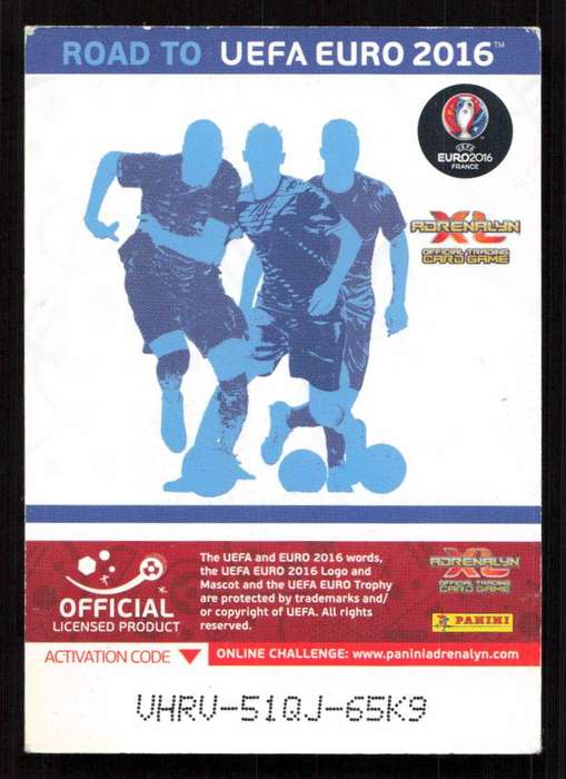 Panini UEFA Euro 2016 / XL Adrenalyn #1 Road to UEFA Euro 2016