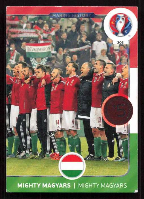 Panini UEFA Euro 2016 / XL Adrenalyn #203 Mighty Magyars