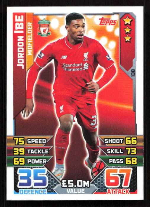 Topps Match Attax Premier League 2015/16 - Liverpool - Alberto Moreno