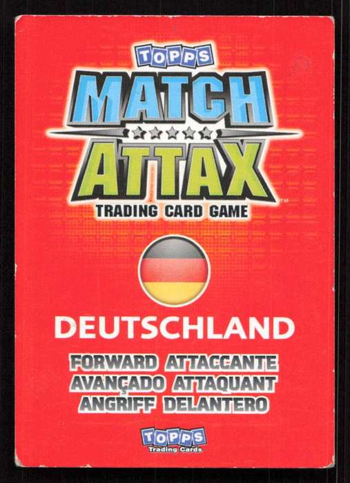 Topps Match Attax South Africa World Cup 2010 - Deutschland - Lukas Podolski