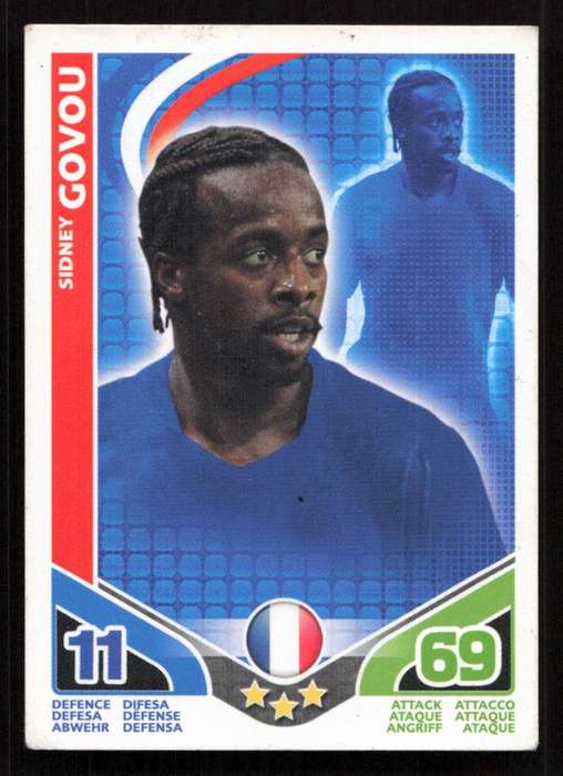 Topps Match Attax South Africa World Cup 2010 - France - Florent Malouda