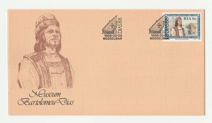 1988 RSA Bartolomeu Dias Museum Commemorative Cover