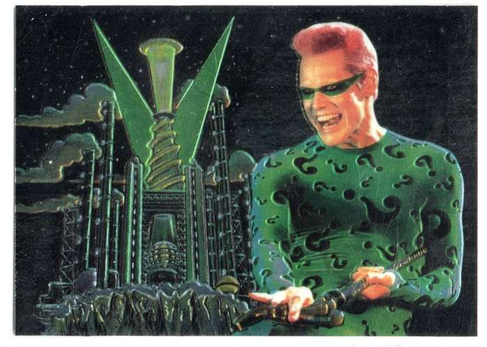 Fleer Ultra 95 DC Comics Batman Forever 8 The Riddler Animaction