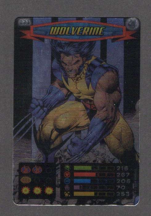 2008 Marvel Spider-Man Heroes & Villains - 021 Wolverine (Foil)