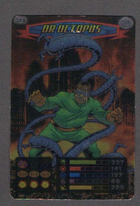 2008 Marvel Spider-Man Heroes & Villains - 028 Dr Octopus (Foil)