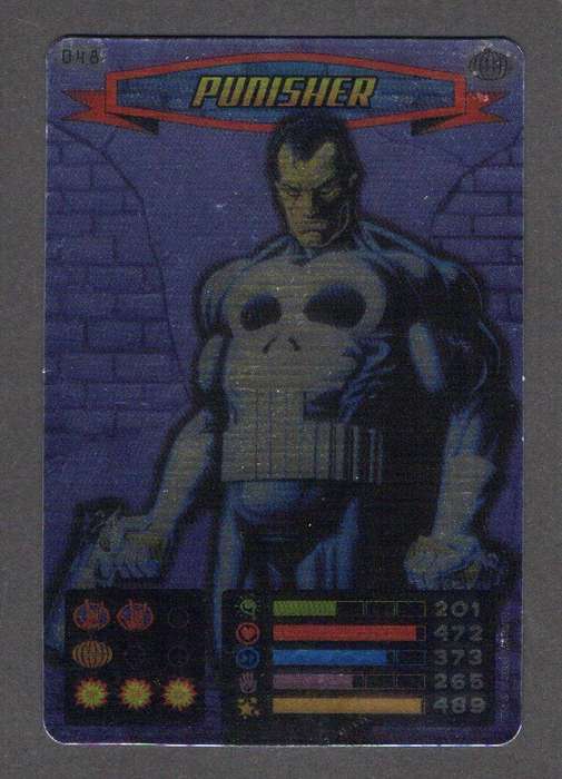 2008 Marvel Spider-Man Heroes & Villains - 048 Punisher (Foil)